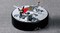Trumpeter Trumpeter Battery Operated Round Mirrored Turntable (7 Dia.) for Model Kits Plastic Model